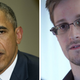 President Obama (Getty Images); Edward Snowden (handout/Getty Images)
